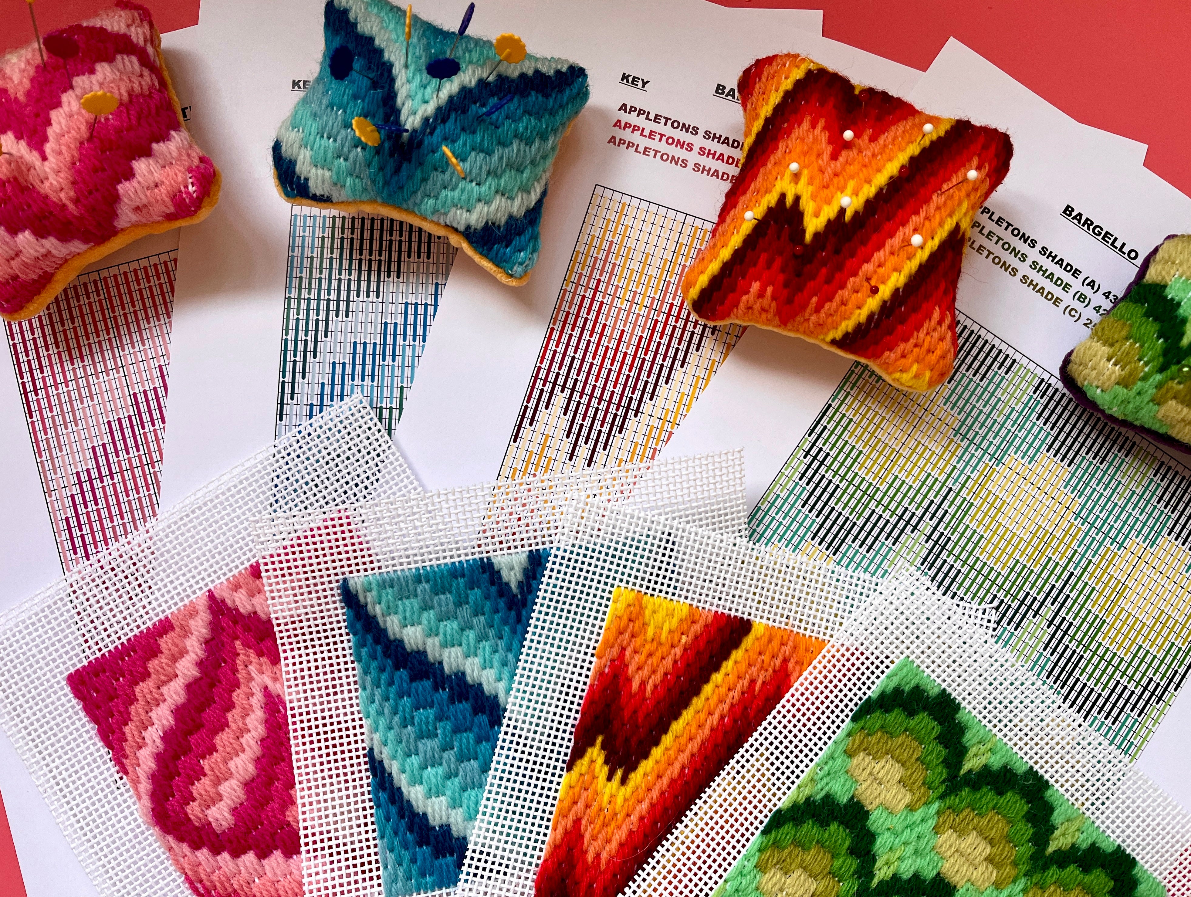 Bargello Sampler PDF Pattern