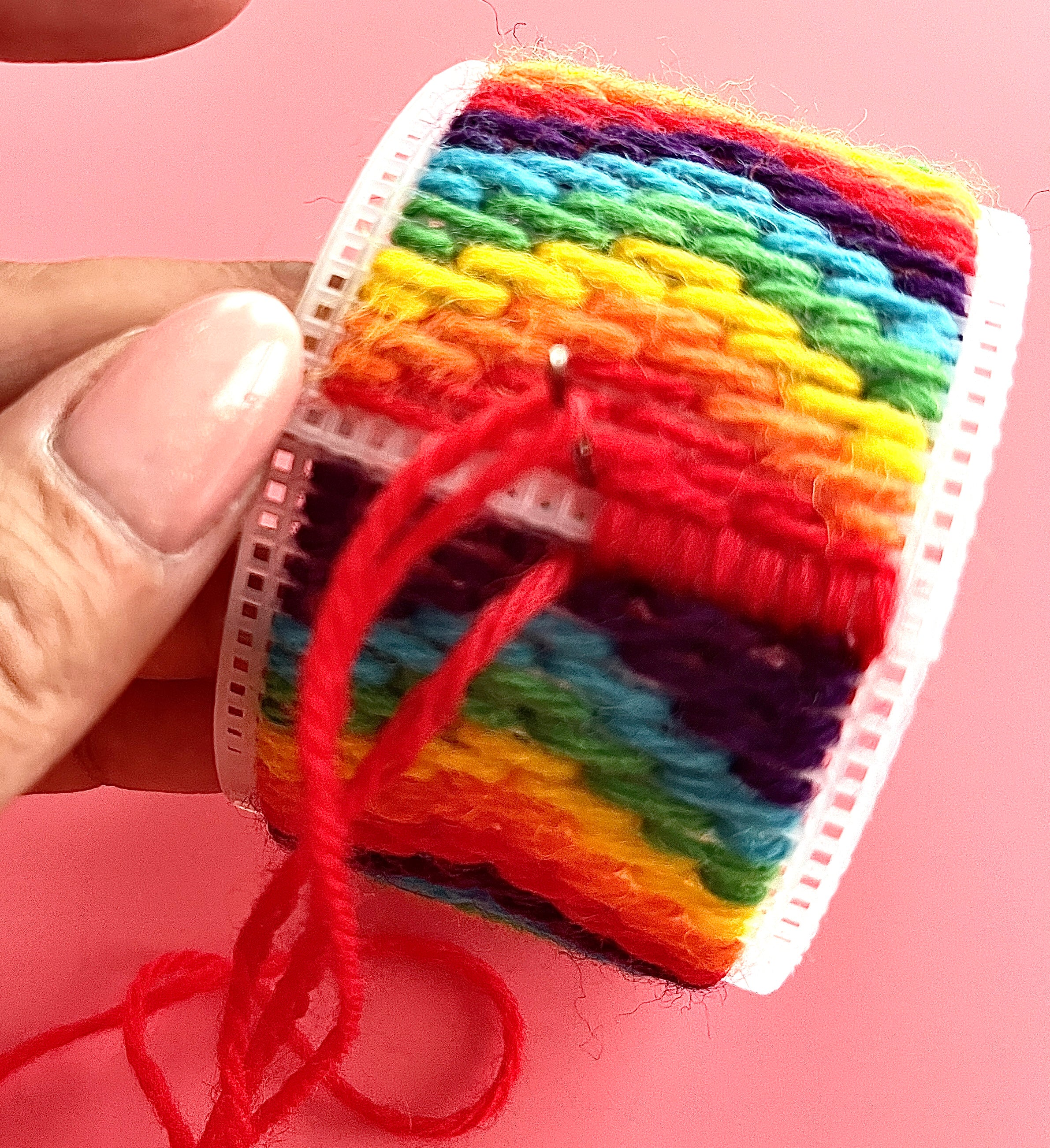 Rainbow Embroidered Bangles Instant Downloadable PDF Pattern