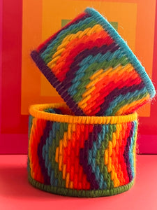 Rainbow Bangle Embroidery Kit (Make 2 x Bangles!)