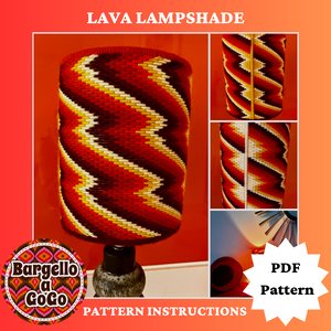 Lava Lampshade Digital Pattern (PDF)