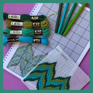 Bargello Embroidery Journal